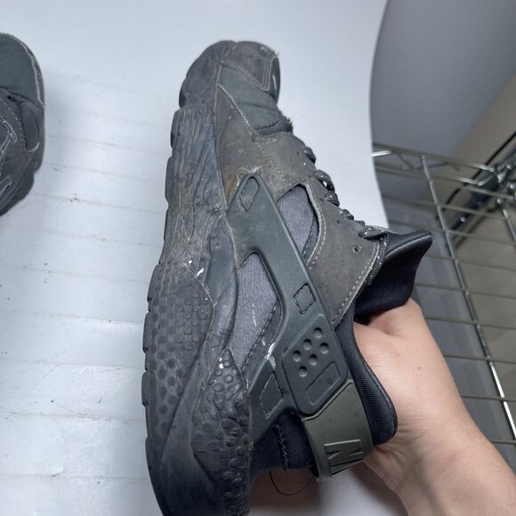 2016 Nike Air Huarache 'Anthracite' Triple Black Sneaker 318429-028 Men 9 US *** - Picture 12 of 16